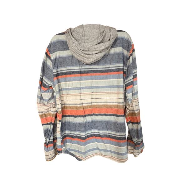 RSQ Unisex Flannel Shirt with T-Shirt Hood – Size XXL (Fits Like Large) - Picture 2 of 5